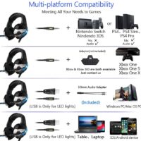 ONIKUMA K5 PRO – LED GAMING – PC XBOX PS4 LAPTOP – CMIMI 3200 LEKE - Image 3
