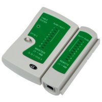 Tester Do Kabli Sieciowych Sieci RJ45 RJ11 LED ISO TRADE - Iso