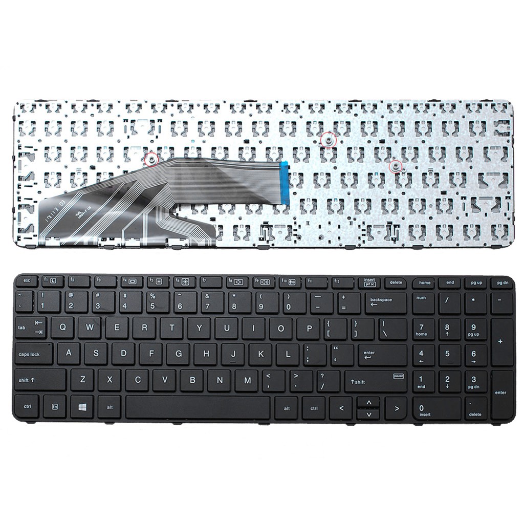 HP PROBOOK 450 G3 455 G3 470 G3 – 450 G4 455 G4 470 G4 Keyboard – Kapidani  PCCSERVICE