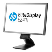 Sold HP EliteDisplay E241i 24 inch IPS LED Backlit Monitor