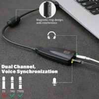 5hv2 USB 7.1 Channel Sound Card Surround Card - CMIMI 700 LEKE - Image 3