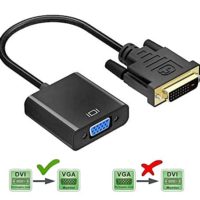 DVI to VGA Adapter Converter, Male to Female m/f dvi-d Link 24+1 to vga Video Adapter Cable Supports 1080p - CMIMI 700 LEKE - Image 2