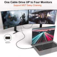 8K DisplayPort to DisplayPort DP to DP Cable 1.4 VERSION with 8K 60Hz Male to Male up to 32.4Gbps Support HDR - CMIMI 1900 LEKE - Image 8