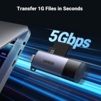 USB SD Card Reader, USB Type C and Micro USB OTG Adapter Memory Card Reader - CMIMI 600 LEKE - Image 4