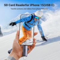 USB SD Card Reader, USB Type C and Micro USB OTG Adapter Memory Card Reader - CMIMI 600 LEKE - Image 2