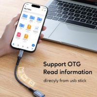 USB C to USB 3.0 Adapter - Thunderbolt to USB Adapter OTG Cable - Image 4