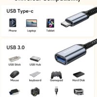 USB C to USB 3.0 Adapter - Thunderbolt to USB Adapter OTG Cable - Image 7