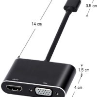 USB to HDMI VGA Adapter, USB 3.0 to HDMI Converter 1080P HDMI and VGA - CMIMI 1800 LEKE - Image 5