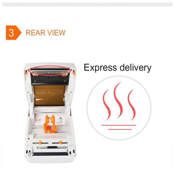 Rongta RP410 Barcode Label Thermal Printer With USB - Image 7