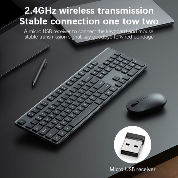 Xiaomi WXJS02YM 2.4GHz Wireless Keyboard and Mouse Set 2 - Image 2