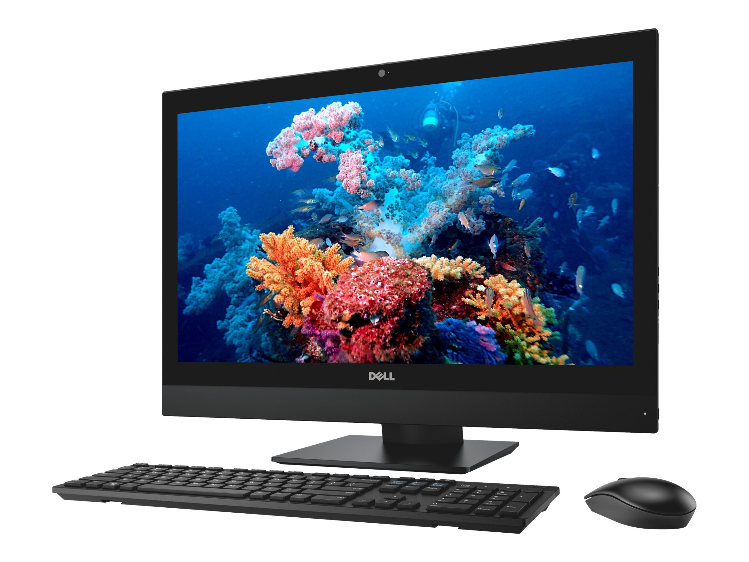 Dell OptiPlex 7450 All-in-One - CORE I 5 6600 3.3 GHZ - RAM 8 GB DDR4 - SSD 256 GB - GRAFIKA HD 530 4 GB - WIFI -DVDRW - MONITOR 24 INCH FHD
